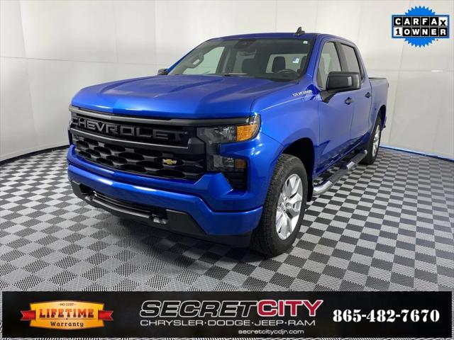 2022 Chevrolet Silverado 1500 4WD Crew Cab Short Bed Custom 2022 Chevrolet Silverado 1500 4WD Crew Cab Short Bed Custom