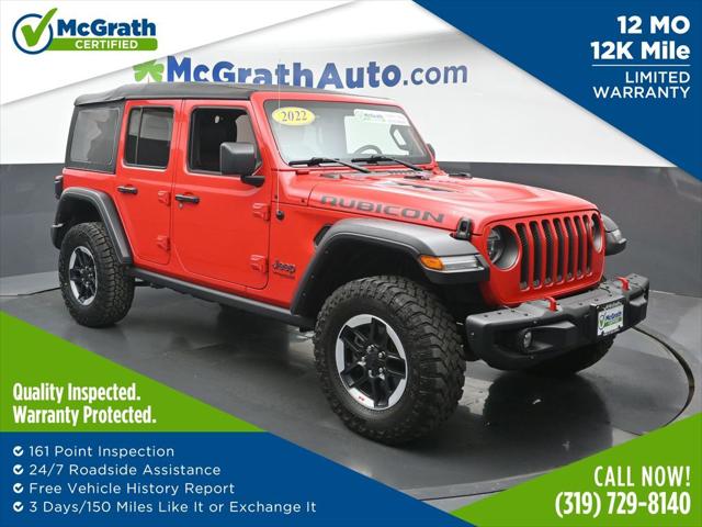 2022 Jeep Wrangler Unlimited Rubicon 4x4 2022 Jeep Wrangler Unlimited Rubicon 4x4