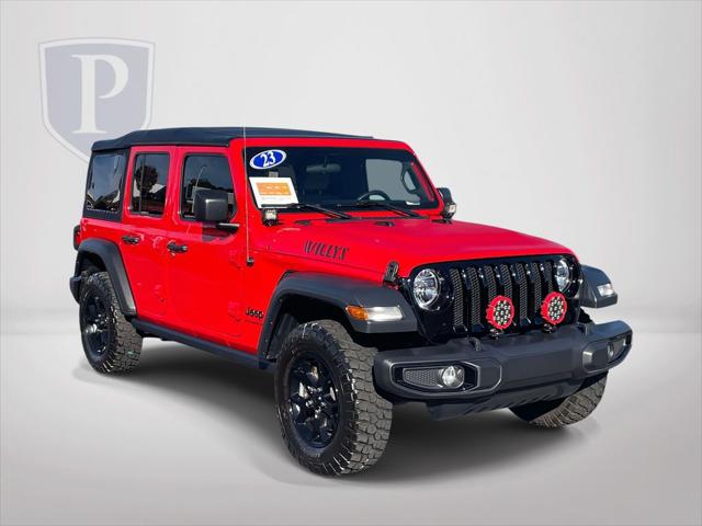 2023 Jeep Wrangler 4-Door Willys Sport 4x4 2023 Jeep Wrangler 4-Door Willys Sport 4x4