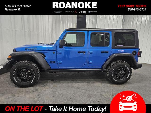 2024 Jeep Wrangler 4-Door Willys 4x4 2024 Jeep Wrangler 4-Door Willys 4x4