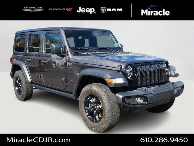 2021 Jeep Wrangler Unlimited Willys 4x4 2021 Jeep Wrangler Unlimited Willys 4x4