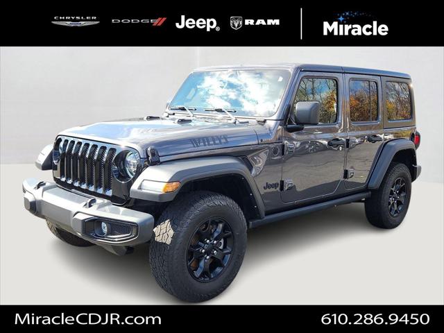 2021 Jeep Wrangler Unlimited Willys 4x4 2021 Jeep Wrangler Unlimited Willys 4x4