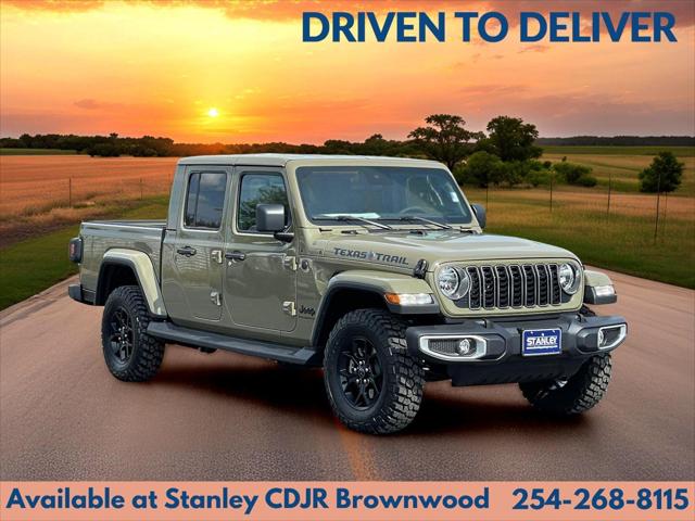2025 Jeep Gladiator GLADIATOR TEXAS TRAIL 4X4 2025 Jeep Gladiator GLADIATOR TEXAS TRAIL 4X4