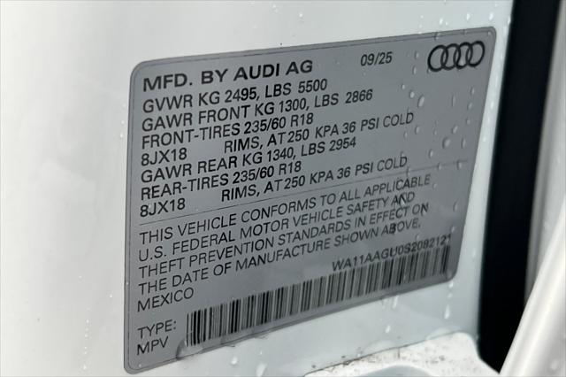 2025 Audi Q5 Premium TFSI quattro S tronic