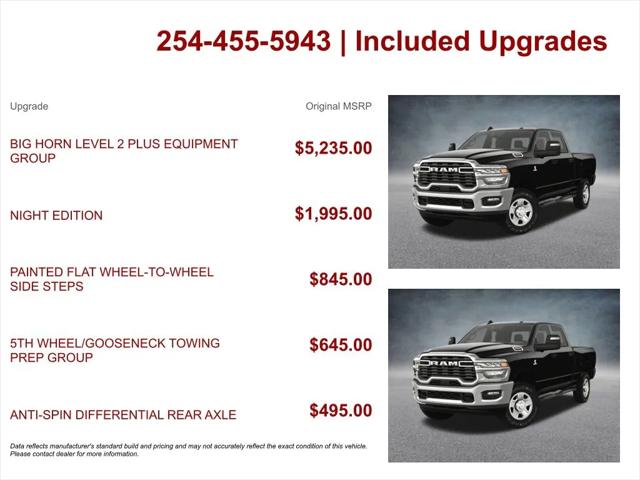 2026 RAM Ram 2500 RAM 2500 BIG HORN CREW CAB 4X2 64 BOX