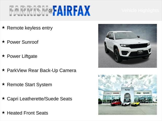 2025 Jeep Grand Cherokee GRAND CHEROKEE ALTITUDE X 4X4