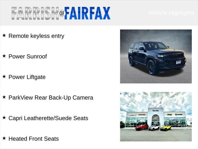 2025 Jeep Grand Cherokee GRAND CHEROKEE ALTITUDE X 4X4