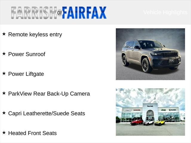 2025 Jeep Grand Cherokee GRAND CHEROKEE ALTITUDE X 4X4