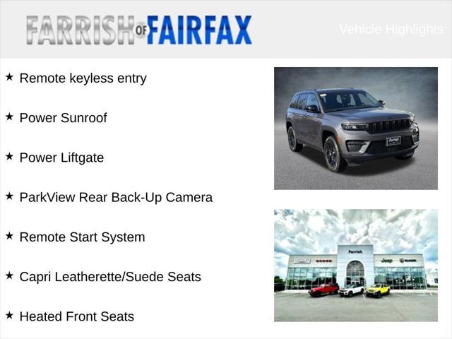 2025 Jeep Grand Cherokee GRAND CHEROKEE ALTITUDE X 4X4 2025 Jeep Grand Cherokee GRAND CHEROKEE ALTITUDE X 4X4