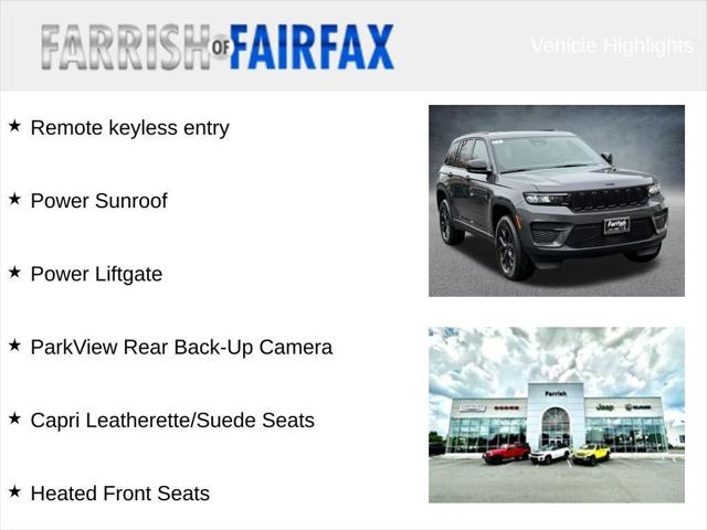 2025 Jeep Grand Cherokee GRAND CHEROKEE ALTITUDE X 4X4