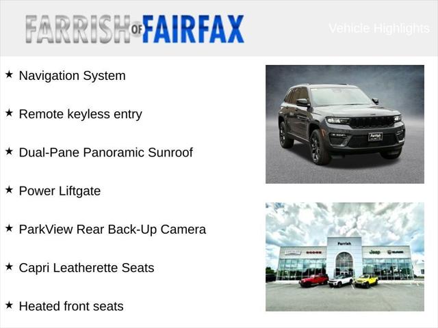 2025 Jeep Grand Cherokee GRAND CHEROKEE LIMITED 4X4