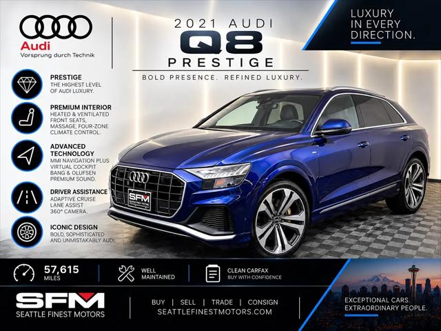 2021 Audi Q8 Prestige 55 TFSI quattro Tiptronic for sale in Lynnwood, WA