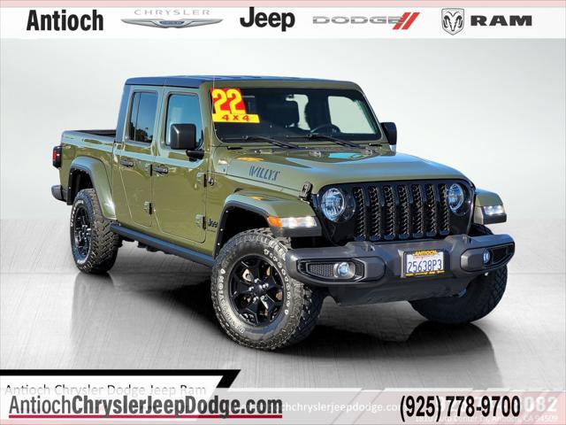 2022 Jeep Gladiator Willys 4x4 2022 Jeep Gladiator Willys 4x4