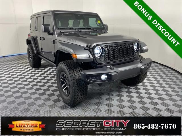 2026 Jeep Wrangler WRANGLER 4-DOOR WILLYS 2026 Jeep Wrangler WRANGLER 4-DOOR WILLYS