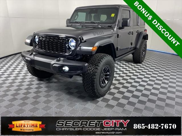 2026 Jeep Wrangler WRANGLER 4-DOOR WILLYS 2026 Jeep Wrangler WRANGLER 4-DOOR WILLYS