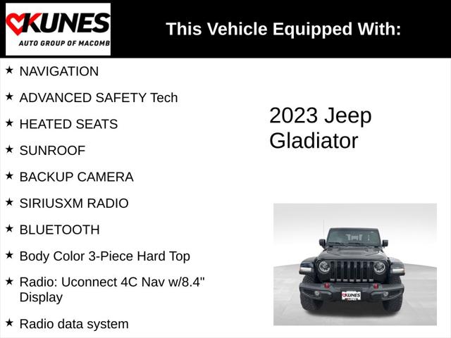 2023 Jeep Gladiator Rubicon 4x4 2023 Jeep Gladiator Rubicon 4x4