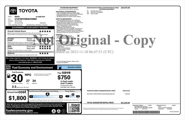 2024 Toyota RAV4 LE 2024 Toyota RAV4 LE