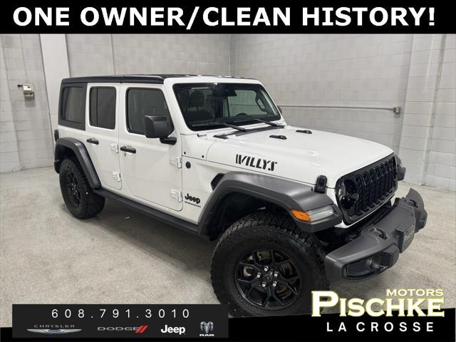2024 Jeep Wrangler 4-Door Willys 4x4 2024 Jeep Wrangler 4-Door Willys 4x4