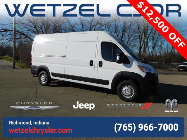 2024 RAM ProMaster 2500 Cargo Van Tradesman High Roof 159 WB w/Pass Seat 2024 RAM ProMaster 2500 Cargo Van Tradesman High Roof 159 WB w/Pass Seat