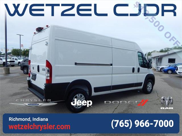 2024 RAM ProMaster 2500 Cargo Van SLT+ High Roof 159 WB 2024 RAM ProMaster 2500 Cargo Van SLT+ High Roof 159 WB