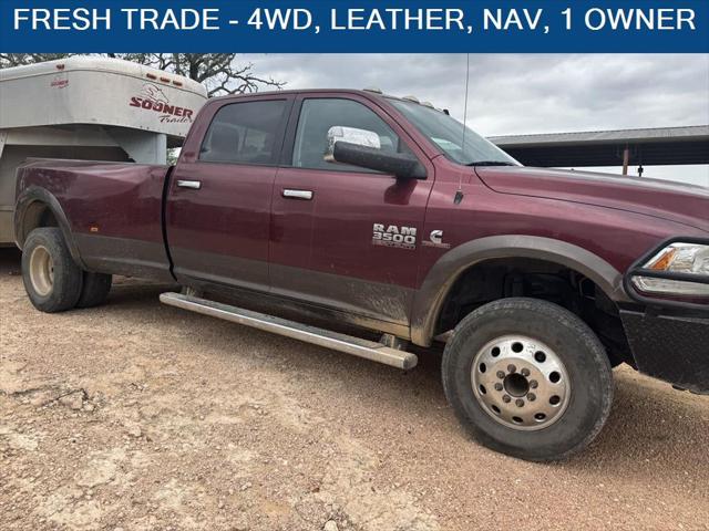2018 RAM 3500 Laramie Crew Cab 4x4 8 Box 2018 RAM 3500 Laramie Crew Cab 4x4 8 Box