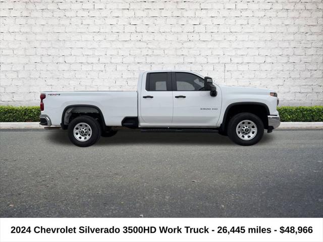 2024 Chevrolet Silverado 3500HD 4WD Double Cab Long Bed Work Truck 2024 Chevrolet Silverado 3500HD 4WD Double Cab Long Bed Work Truck
