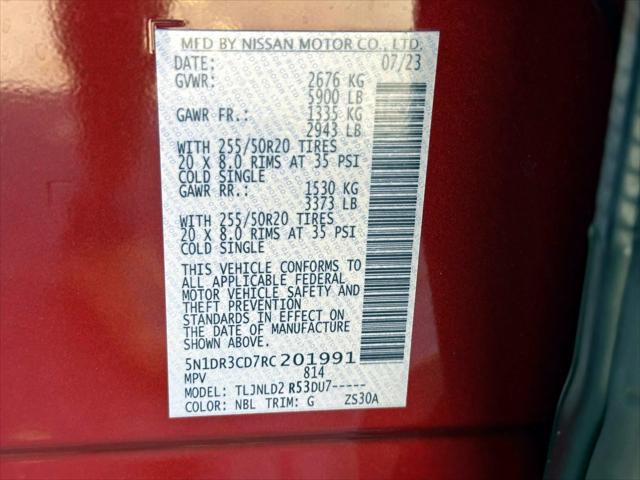 2024 Nissan Pathfinder SL 4WD [36]