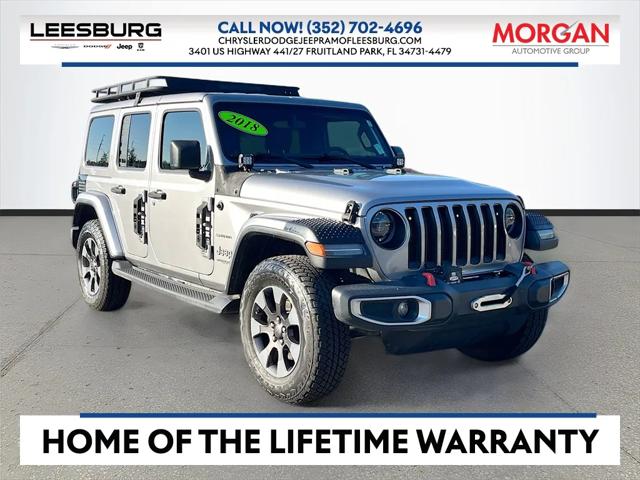 2018 Jeep Wrangler Unlimited Sahara 4x4 2018 Jeep Wrangler Unlimited Sahara 4x4