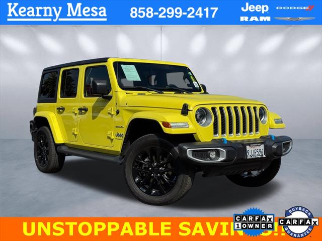 2023 Jeep Wrangler 4xe Sahara 4x4 2023 Jeep Wrangler 4xe Sahara 4x4