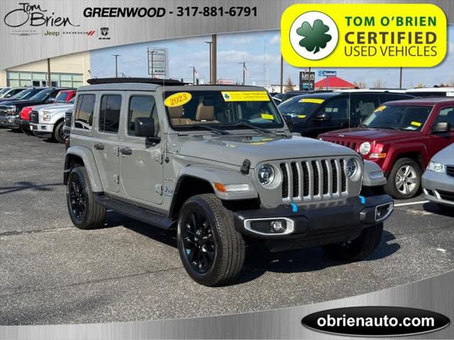 2023 Jeep Wrangler 4xe Sahara 4x4 2023 Jeep Wrangler 4xe Sahara 4x4