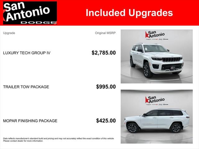 2025 Jeep Grand Cherokee L Overland 4x4