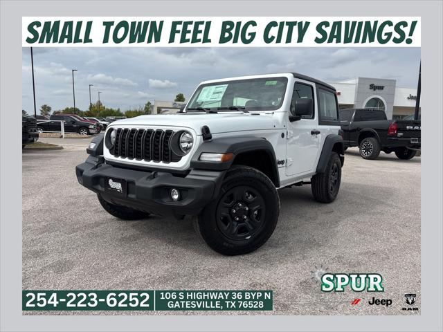 2026 Jeep Wrangler 2-Door Sport 4x4 for sale in Gatesville, TX
