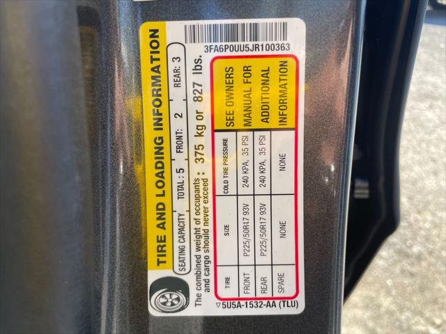 2018 Ford Fusion Hybrid S