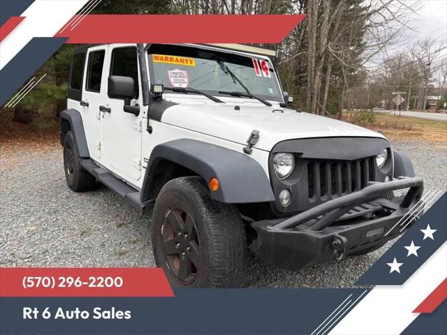 2014 Jeep Wrangler Unlimited Sport for sale in Shohola, PA