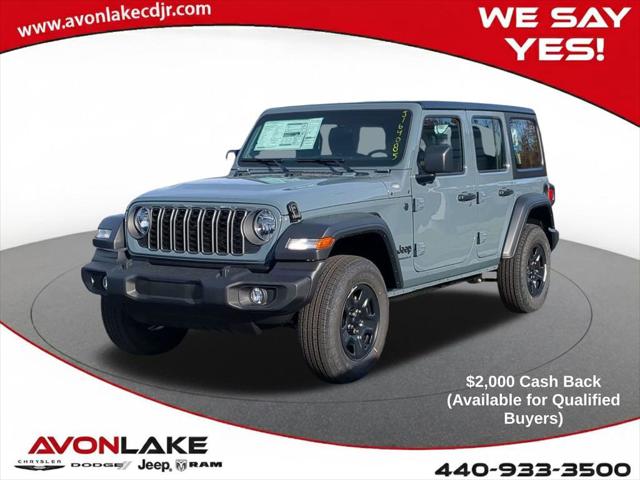 2026 Jeep Wrangler WRANGLER 4-DOOR SPORT