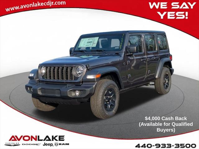 2026 Jeep Wrangler WRANGLER 4-DOOR SPORT