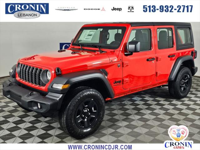 2026 Jeep Wrangler WRANGLER 4-DOOR SPORT 2026 Jeep Wrangler WRANGLER 4-DOOR SPORT