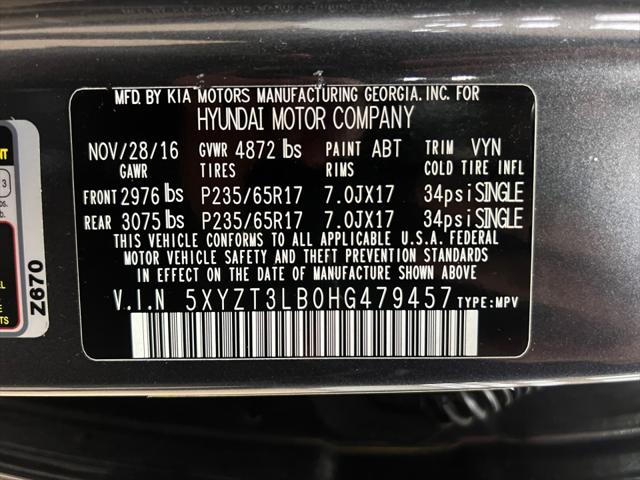 2017 Hyundai Santa Fe Sport 2.4L