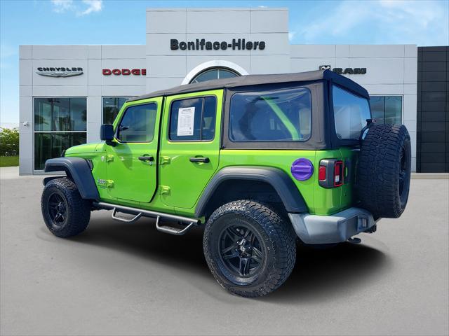2018 Jeep Wrangler Unlimited Sport 4x4 2018 Jeep Wrangler Unlimited Sport 4x4