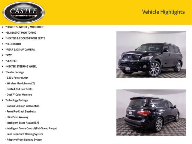 2014 INFINITI QX80 Base 2014 INFINITI QX80 Base