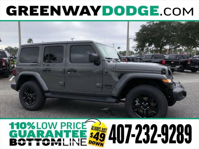 2021 Jeep Wrangler Unlimited Sahara Altitude 4x4 2021 Jeep Wrangler Unlimited Sahara Altitude 4x4