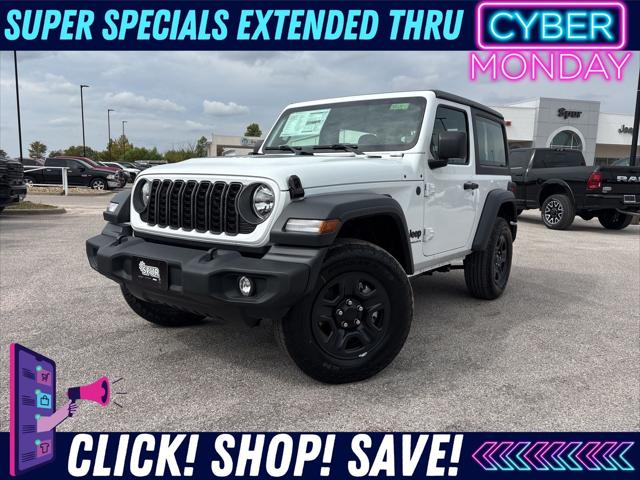 2026 Jeep Wrangler WRANGLER 2-DOOR SPORT 2026 Jeep Wrangler WRANGLER 2-DOOR SPORT
