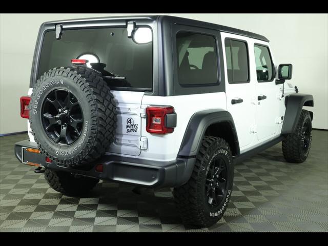 2021 Jeep Wrangler Unlimited Willys 4x4 2021 Jeep Wrangler Unlimited Willys 4x4