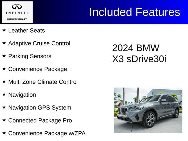2024 BMW X3 sDrive30i