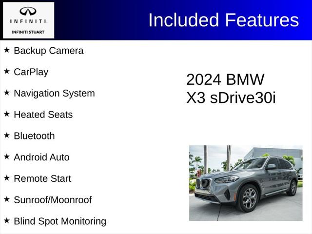 2024 BMW X3 sDrive30i