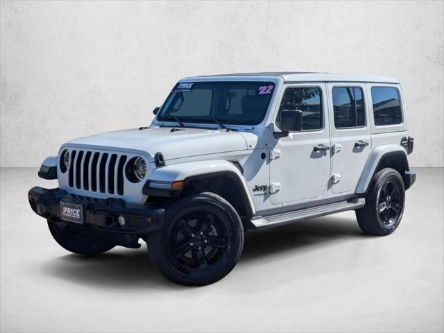 2022 Jeep Wrangler Unlimited Sahara Altitude 4x4 2022 Jeep Wrangler Unlimited Sahara Altitude 4x4