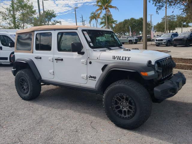 2022 Jeep Wrangler Unlimited Willys 4x4 2022 Jeep Wrangler Unlimited Willys 4x4