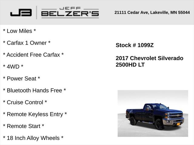 2017 Chevrolet Silverado 2500HD LT 2017 Chevrolet Silverado 2500HD LT