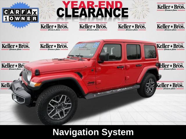 2025 Jeep Wrangler 4-Door Sahara 4x4