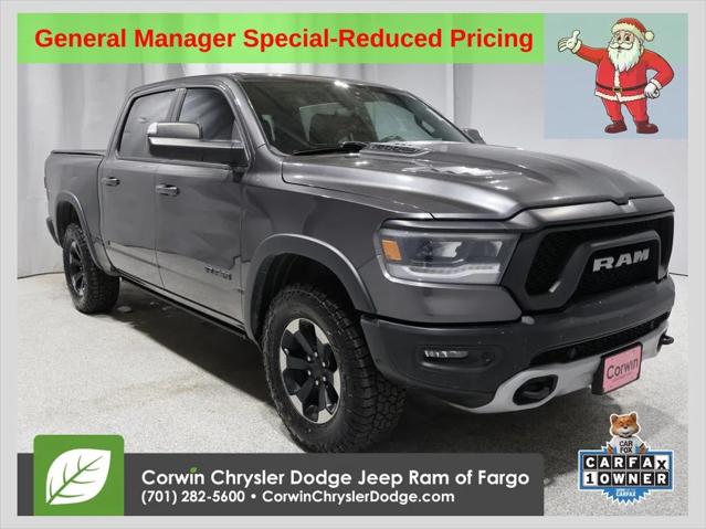 2019 RAM 1500 Rebel Crew Cab 4x4 57 Box 2019 RAM 1500 Rebel Crew Cab 4x4 57 Box